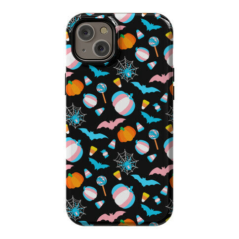Transgender Pride Halloween Pattern Phone Case
