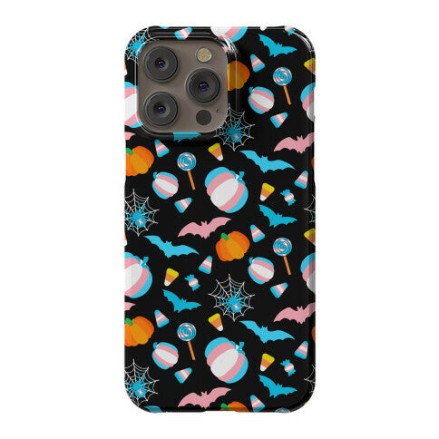 Transgender Pride Halloween Pattern Phone Case