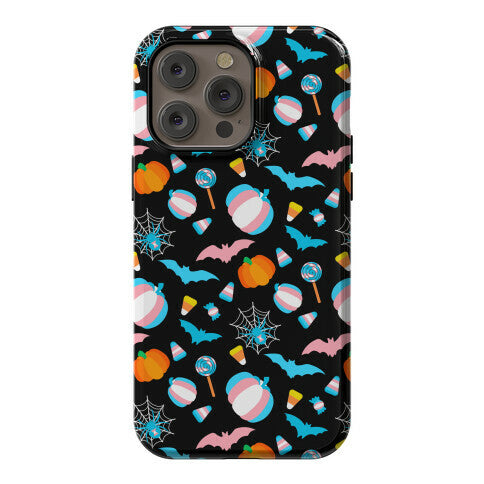 Transgender Pride Halloween Pattern Phone Case