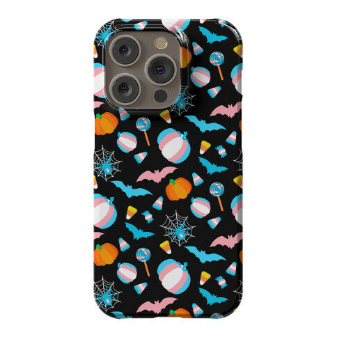 Transgender Pride Halloween Pattern Phone Case