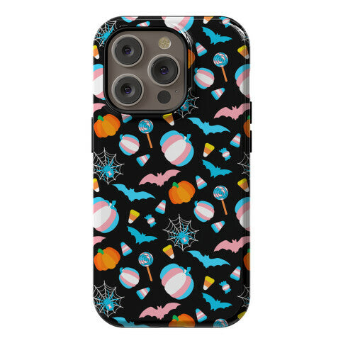 Transgender Pride Halloween Pattern Phone Case