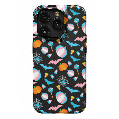 Transgender Pride Halloween Pattern Phone Case