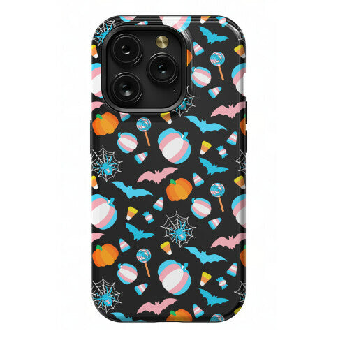 Transgender Pride Halloween Pattern Phone Case