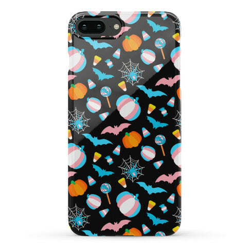 Transgender Pride Halloween Pattern Phone Case
