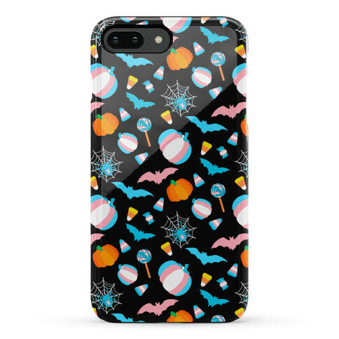 Transgender Pride Halloween Pattern Phone Case