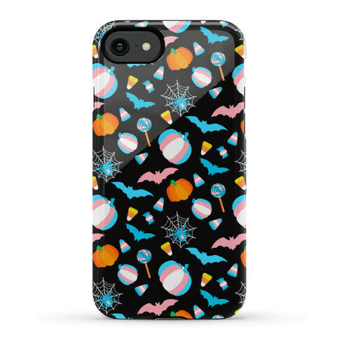 Transgender Pride Halloween Pattern Phone Case