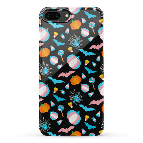 Transgender Pride Halloween Pattern Phone Case