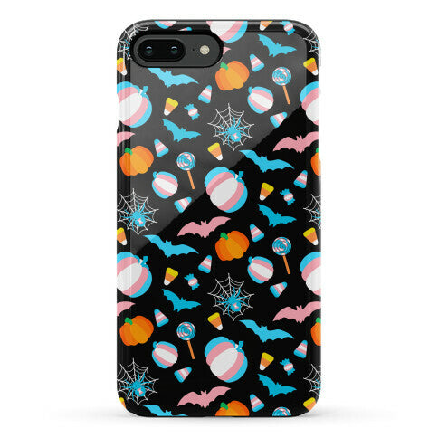 Transgender Pride Halloween Pattern Phone Case