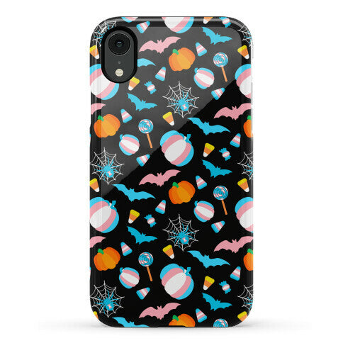 Transgender Pride Halloween Pattern Phone Case