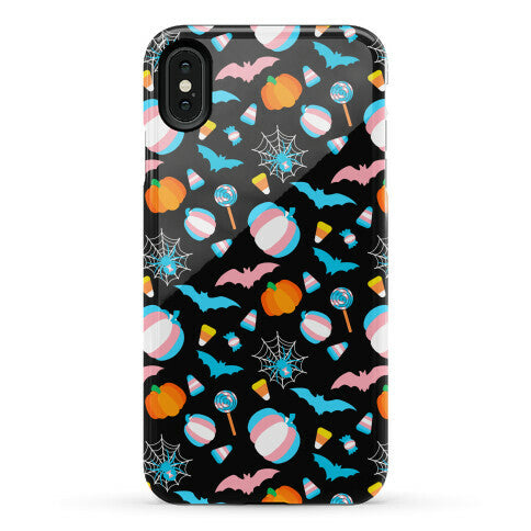 Transgender Pride Halloween Pattern Phone Case