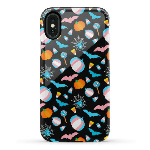 Transgender Pride Halloween Pattern Phone Case