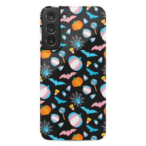 Transgender Pride Halloween Pattern Phone Case