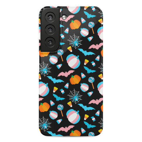 Transgender Pride Halloween Pattern Phone Case