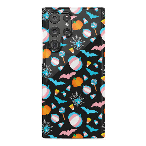 Transgender Pride Halloween Pattern Phone Case