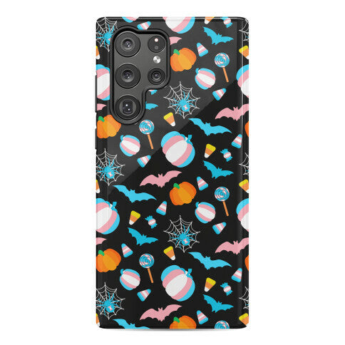Transgender Pride Halloween Pattern Phone Case