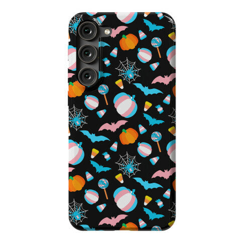 Transgender Pride Halloween Pattern Phone Case