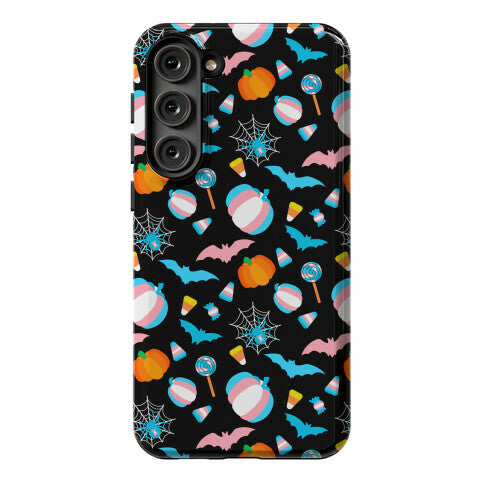 Transgender Pride Halloween Pattern Phone Case