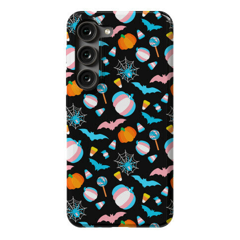 Transgender Pride Halloween Pattern Phone Case