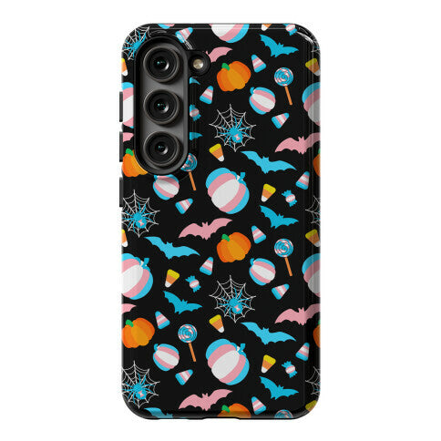 Transgender Pride Halloween Pattern Phone Case