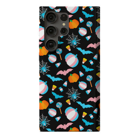 Transgender Pride Halloween Pattern Phone Case