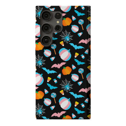 Transgender Pride Halloween Pattern Phone Case