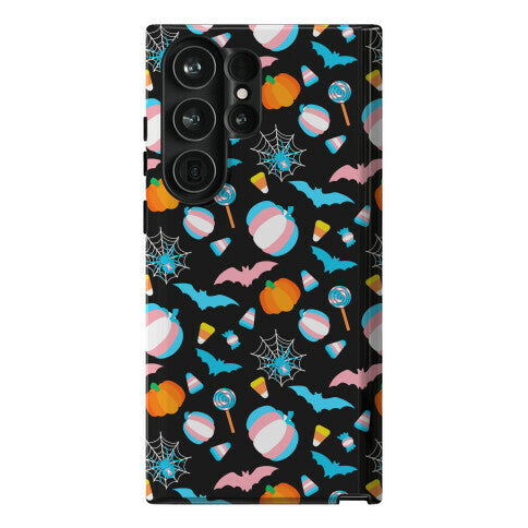 Transgender Pride Halloween Pattern Phone Case