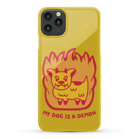 My Dog is a Demon Phone Case
