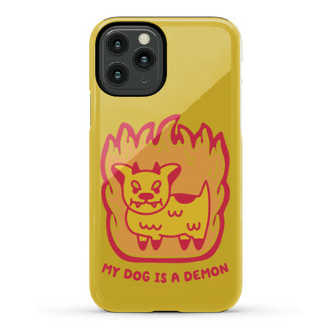 My Dog is a Demon Phone Case