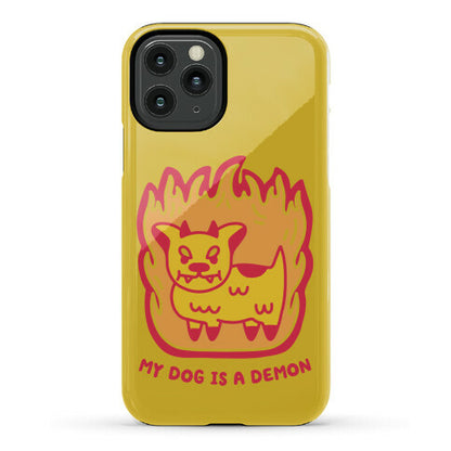 My Dog is a Demon Phone Case
