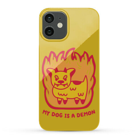 My Dog is a Demon Phone Case