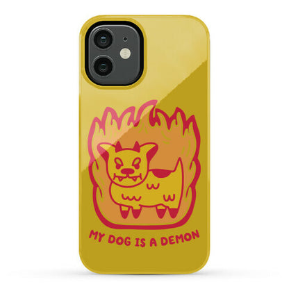 My Dog is a Demon Phone Case
