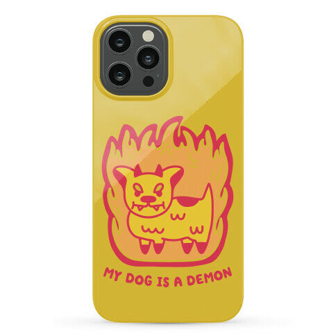 My Dog is a Demon Phone Case