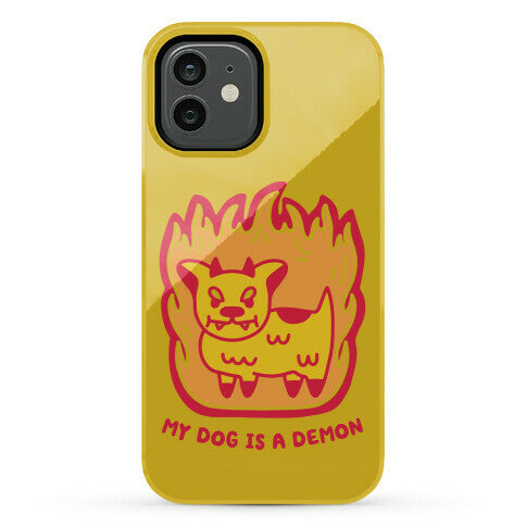 My Dog is a Demon Phone Case