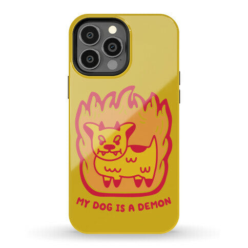 My Dog is a Demon Phone Case
