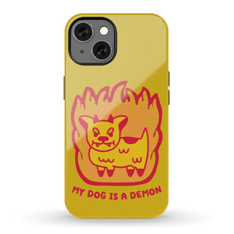 My Dog is a Demon Phone Case
