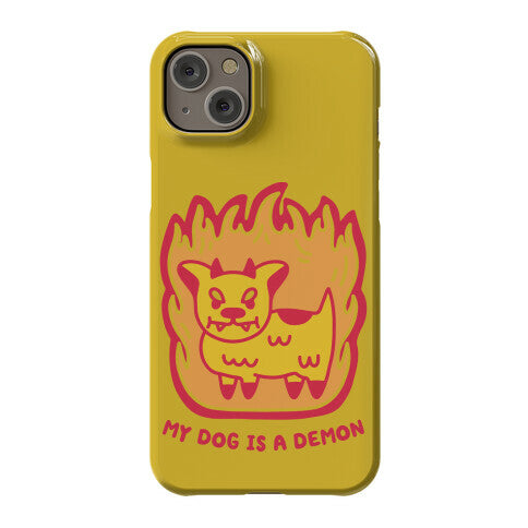My Dog is a Demon Phone Case