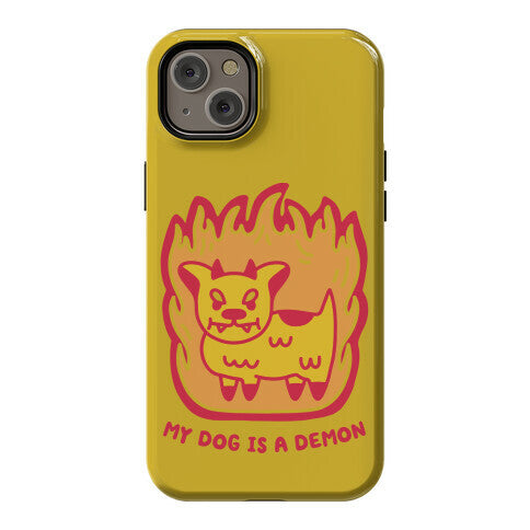 My Dog is a Demon Phone Case
