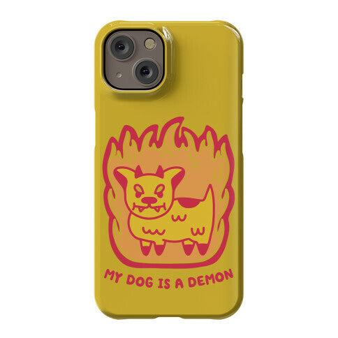 My Dog is a Demon Phone Case