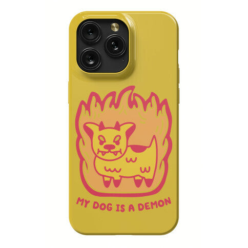 My Dog is a Demon Phone Case