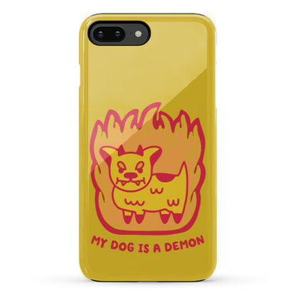 My Dog is a Demon Phone Case