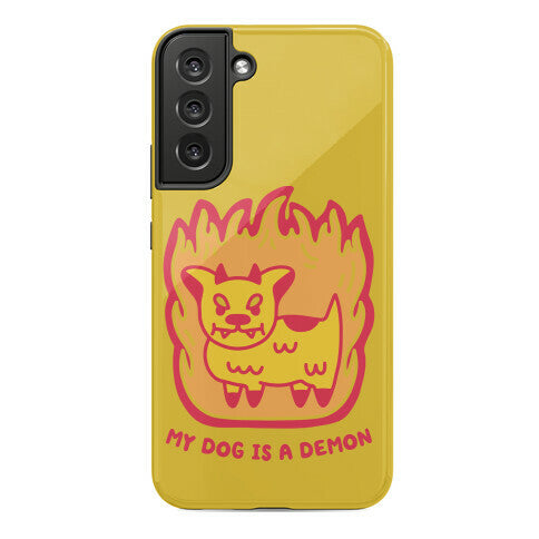 My Dog is a Demon Phone Case