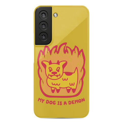 My Dog is a Demon Phone Case