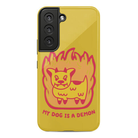 My Dog is a Demon Phone Case