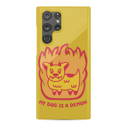 My Dog is a Demon Phone Case