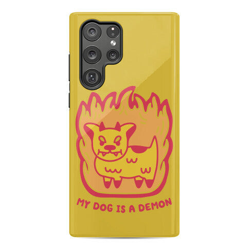 My Dog is a Demon Phone Case