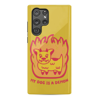 My Dog is a Demon Phone Case