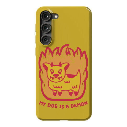 My Dog is a Demon Phone Case