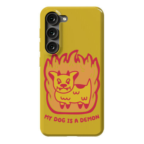 My Dog is a Demon Phone Case