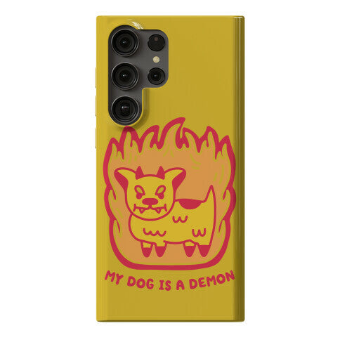 My Dog is a Demon Phone Case