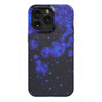 Pixelated Blue Nebula Phone Case